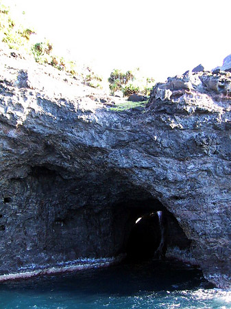 Fotos Höhlen in der Steilküste