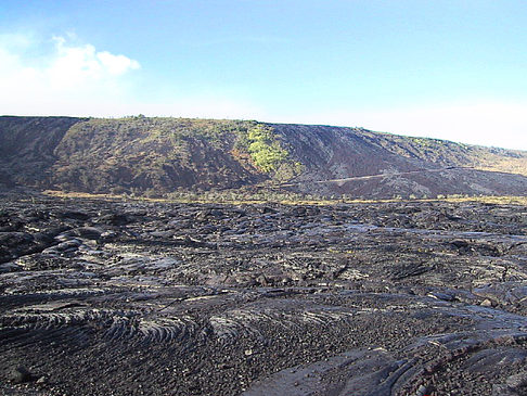 Foto Erstarrte Lava