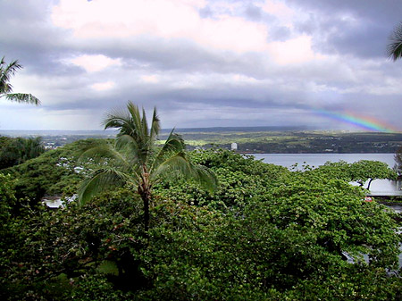 Foto Ausblick aus Hotel auf Hawaii
