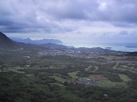 Blick über Oahou