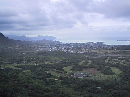 Blick über Oahou Foto 