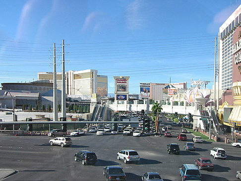 Foto Las Vegas aus dem Auto