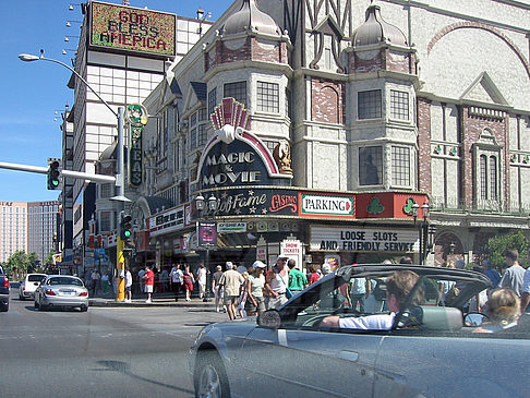 Foto Las Vegas aus dem Auto