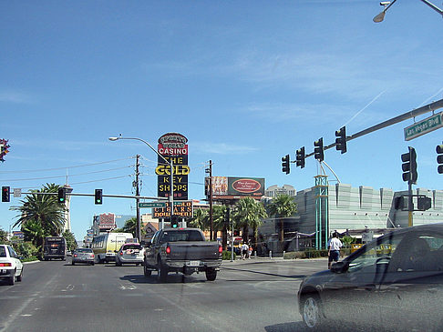 Las Vegas aus dem Auto