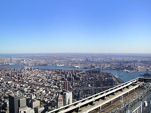 Blick über New York