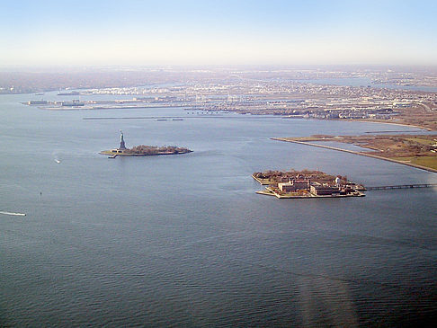 Blick über New York Fotos